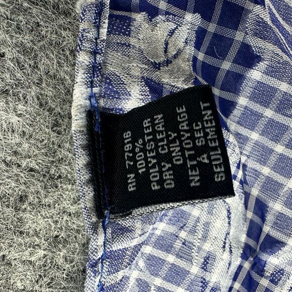 ANTHROPOLOGIE Kaftan Blouse Woman One Size Blue Floral Tie Front Flowy Sheer - Picture 6 of 13